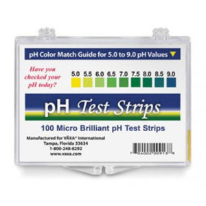 vaxa ph test strips